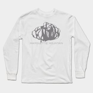 Marquette Mountain Resort 3D Long Sleeve T-Shirt